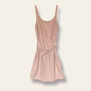 Pale pink wrap dress from Everlane. - size 6